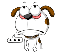 Smiling Dog V.2 / English Version sticker #8619030