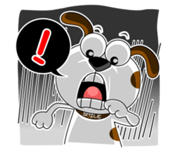 Smiling Dog V.2 / English Version sticker #8619042