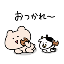 Kumagoro&Calf sticker #8619076