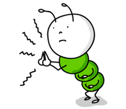 Mushimaru-kun of Everyday life version! sticker #8619341