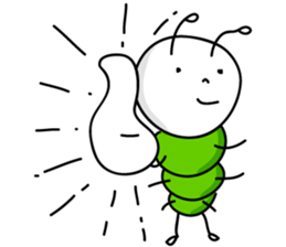 Mushimaru-kun of Everyday life version! sticker #8619360