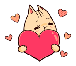 Squirrel & An acorn sticker #8619400