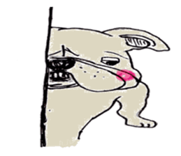 bulldog (english ver.) sticker #8619591