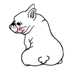 bulldog (english ver.) sticker #8619593