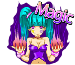 Gothic subculture Rock The Party English sticker #8619957