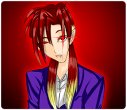 Gothic subculture Rock The Party English sticker #8619962