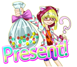 Gothic subculture Rock The Party English sticker #8619971