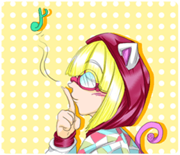 Gothic subculture Rock The Party English sticker #8619972