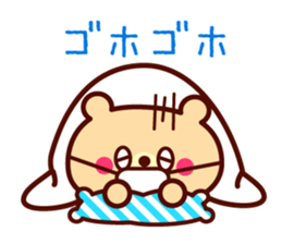 Scarf Bear 3 sticker #8619981