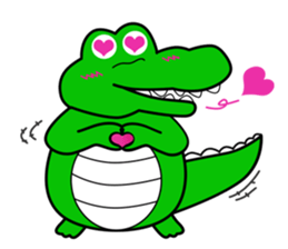 Naughty Crocy sticker #8620139