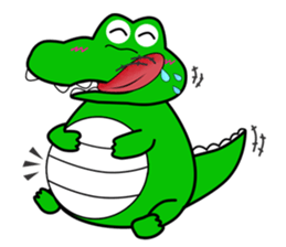 Naughty Crocy sticker #8620148