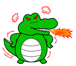 Naughty Crocy sticker #8620150