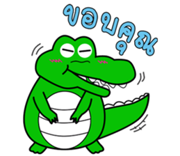 Naughty Crocy sticker #8620157