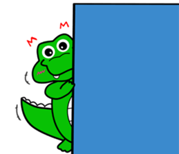 Naughty Crocy sticker #8620159