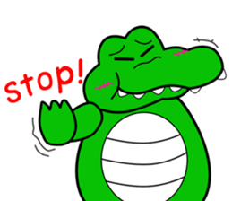 Naughty Crocy sticker #8620162