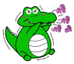 Naughty Crocy sticker #8620166