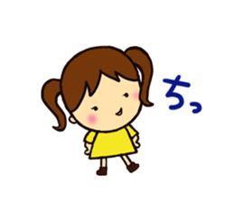 The words that girls use well. sticker #8620266