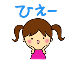 The words that girls use well. sticker #8620271