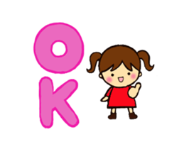 The words that girls use well. sticker #8620280