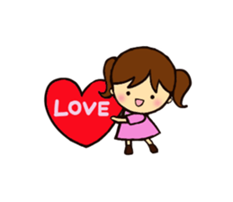 The words that girls use well. sticker #8620288