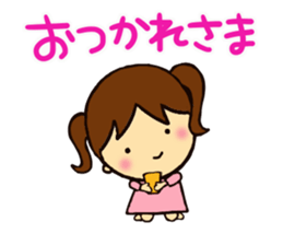 The words that girls use well. sticker #8620295