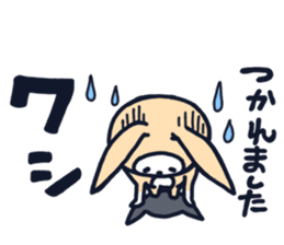 The occurrence during running character sticker #8620382