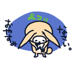The occurrence during running character sticker #8620383