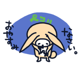 The occurrence during running character sticker #8620383