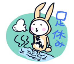 The occurrence during running character sticker #8620387