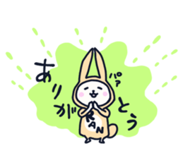 The occurrence during running character sticker #8620392