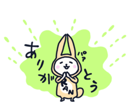 The occurrence during running character sticker #8620392