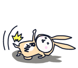 The occurrence during running character sticker #8620397