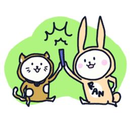 The occurrence during running character sticker #8620402