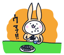 The occurrence during running character sticker #8620405
