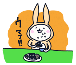 The occurrence during running character sticker #8620405
