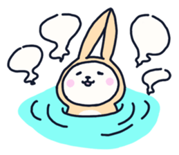 The occurrence during running character sticker #8620406