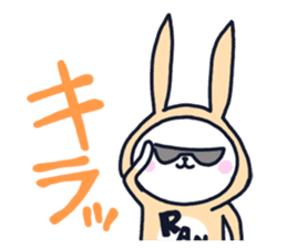 The occurrence during running character sticker #8620412