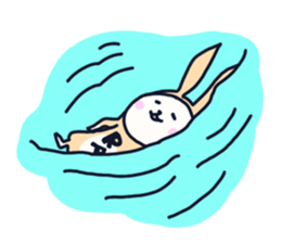 The occurrence during running character sticker #8620415