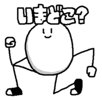 Let's Go! Egg Boy sticker #8620474