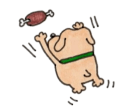 Ponta of dog and Mie of cat2 sticker #8621021