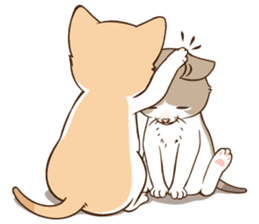 Cutee-small cat sticker #8621285