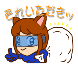 Cat lady & dogs [ everyday set ] sticker #8621536