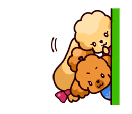 Story of seven colors Toy Poodle #2 sticker #8621644