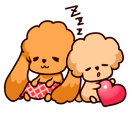 Story of seven colors Toy Poodle #2 sticker #8621652