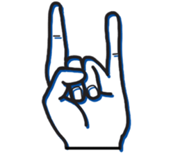 Hands emoji with many expressions sticker #8621742