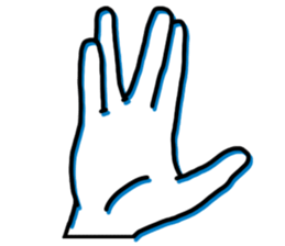 Hands emoji with many expressions sticker #8621744