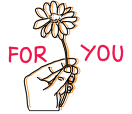 Hands emoji with many expressions sticker #8621753