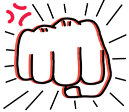 Hands emoji with many expressions sticker #8621764