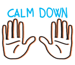 Hands emoji with many expressions sticker #8621768