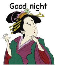 Ukiyoe English version sticker #8621815